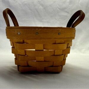 Longaberger 1997 Thyme Booking Basket with Handles